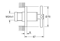 Van Điều Khiển Nhập Khẩu Đức Grohe 19069DA3 3