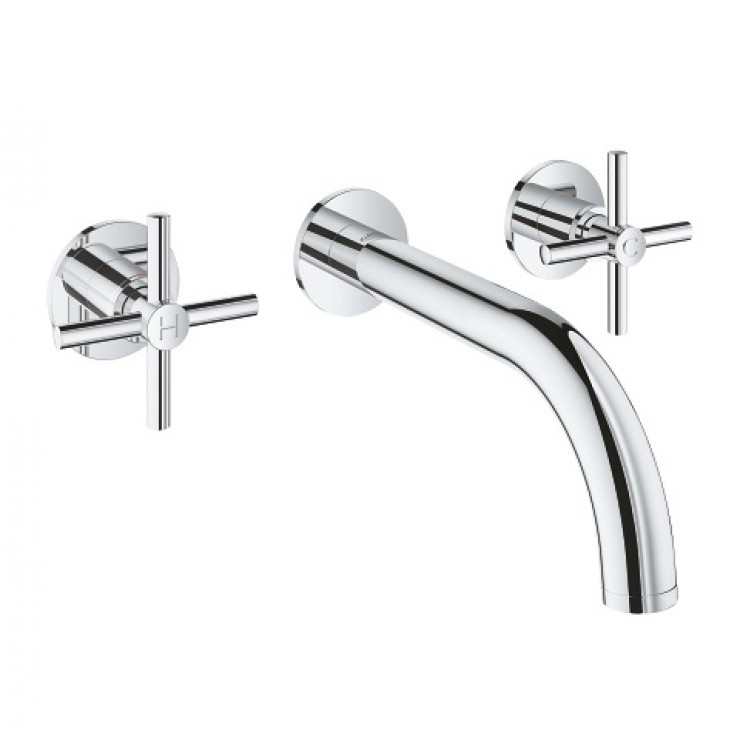 Vòi gắn tường 3 lỗ nóng lạnh Atrio GROHE 20164003