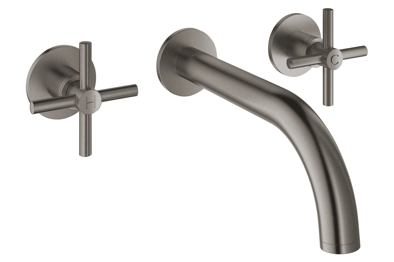 Vòi Chậu Lavabo Nóng Lạnh Gắn Tường Đức Grohe 20164AL3 2