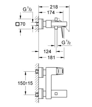 Củ Sen Tắm Nóng Lạnh Đức Grohe 23140000 3