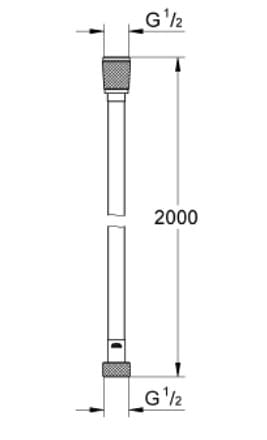 Dây Sen Nhập Khẩu Đức Grohe 28362DA0 3