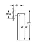 Vòng Treo Khăn Nhập Khẩu Đức Grohe 40365DL1 3
