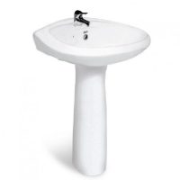 Casablanca Wall Hung Wash Basin (1-Hole)