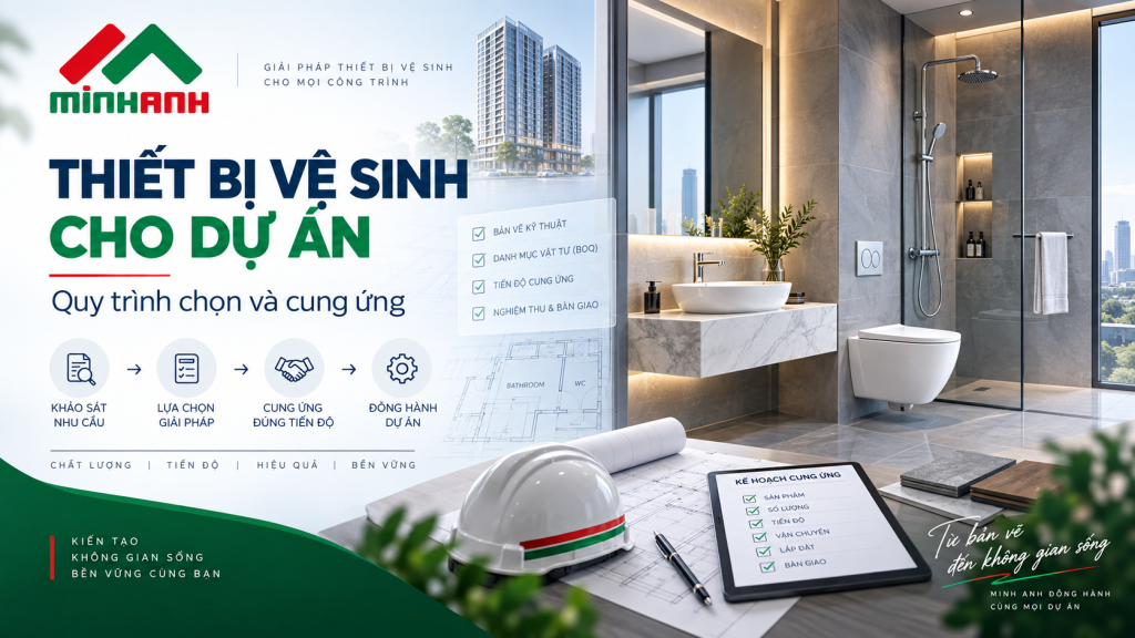 thiết bị vệ sinh cho dự án