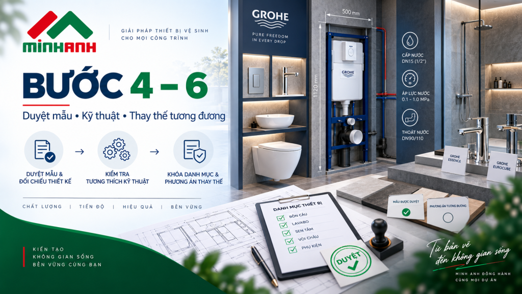 thiết bị vệ sinh cho dự án