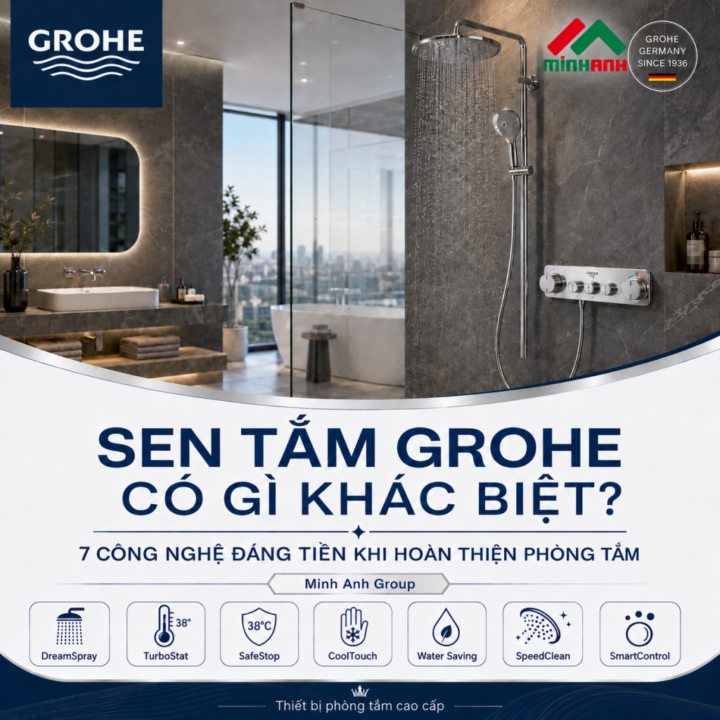 sen tắm GROHE