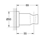 Gác Sen Nhập Khẩu Đức Grohe 27074GLC 3