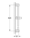 Thanh Trượt Sen Kèm Gác Sen Đức Grohe 27521GL0 3