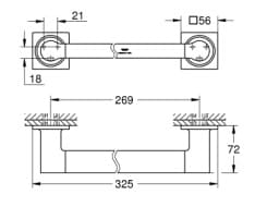 Thanh Treo Khăn Nhập Khẩu Đức Grohe 40955DL1 3